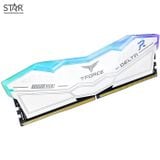  Ram DDR5 TEAMGROUP 32G/6000 T-Force Delta White RGB (2x16GB) Tản Nhiệt (FF4D532G6000HC38ADC01) 