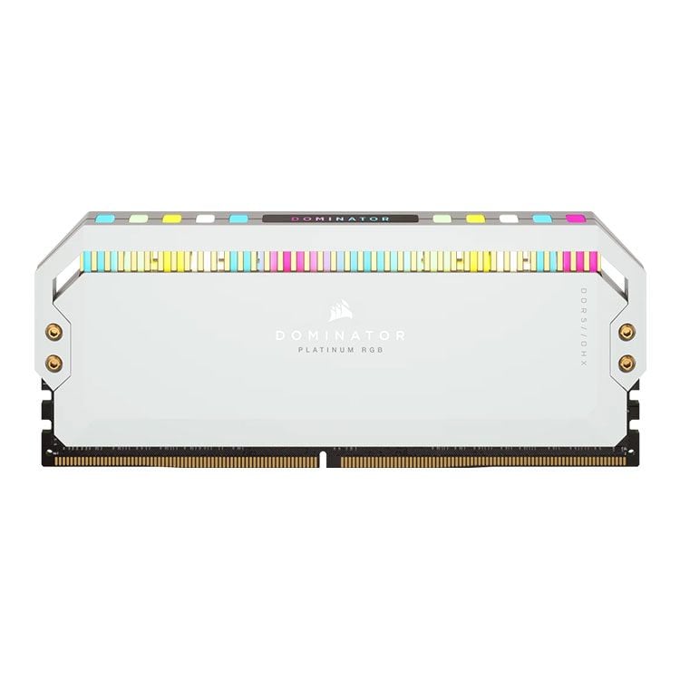 Ram Corsair Dominator Platinum RGB 64GB | DDR5, 5200MHz, 2x32GB, White (CMT64GX5M2B5200C40W)