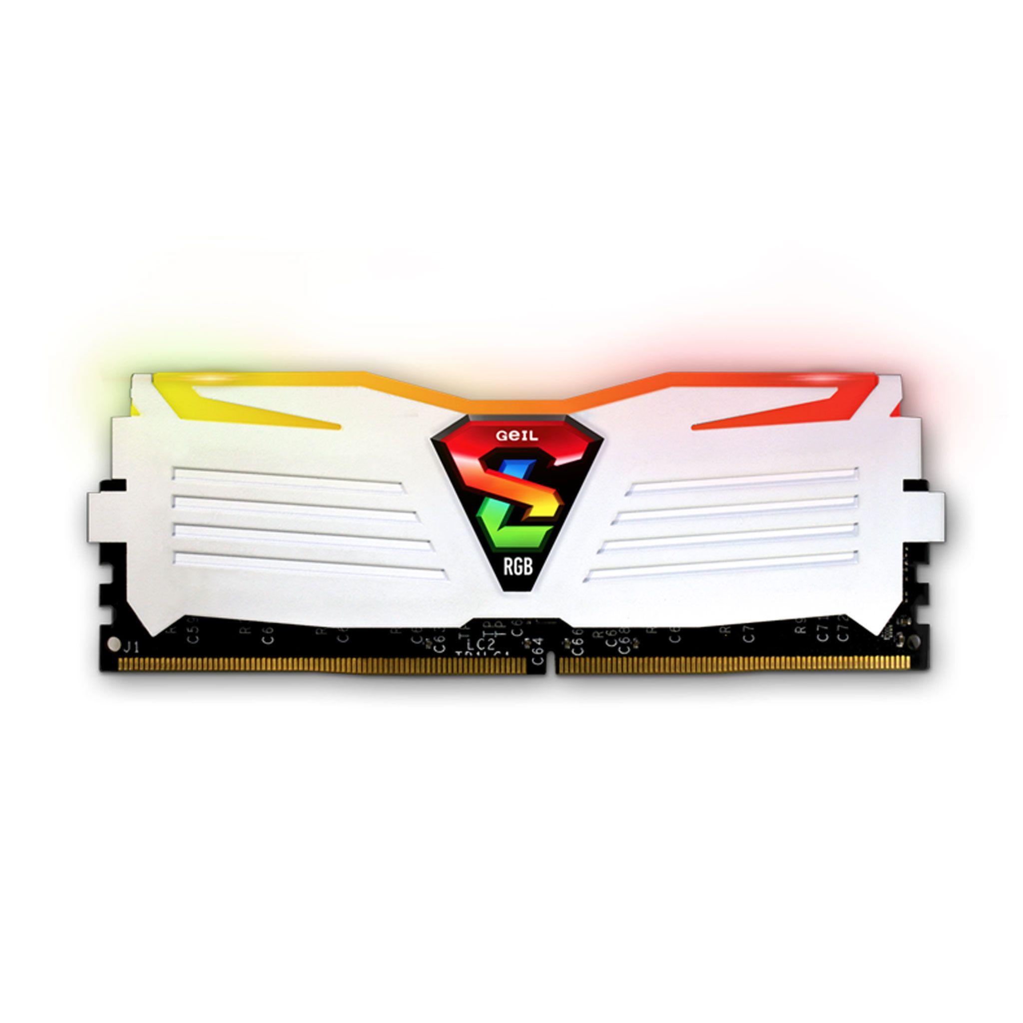 Ram Geil Super Luce RGB White 16GB DDR4 3200MHz (GLWS416GB3200C16BSC)