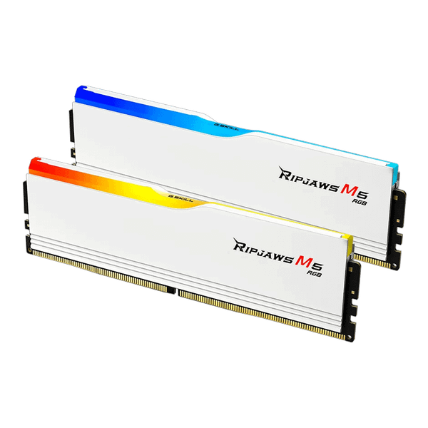  RAM PC G.SKILL Ripjaws M5 Special Edition 32GB RGB DDR5 White | (2x16GB), 6000MHz, Intel/AMD 