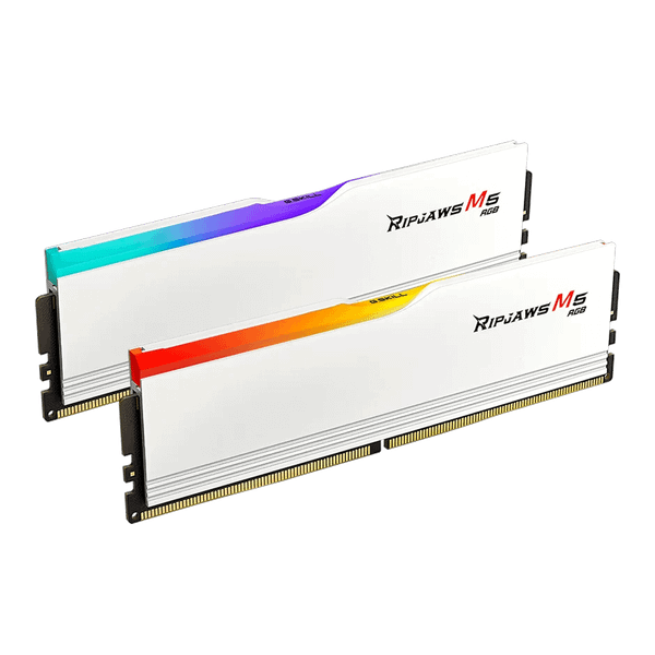  RAM PC G.SKILL Ripjaws M5 Special Edition 32GB RGB DDR5 White | (2x16GB), 6000MHz, Intel/AMD 