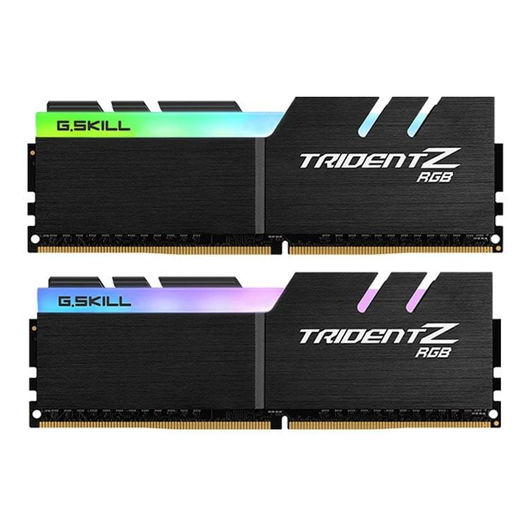 Ram GSkill Trident Z RGB 64GB | 2x32GB, DDR4, 3600MHz (F4-3600C18D-64GTZR)