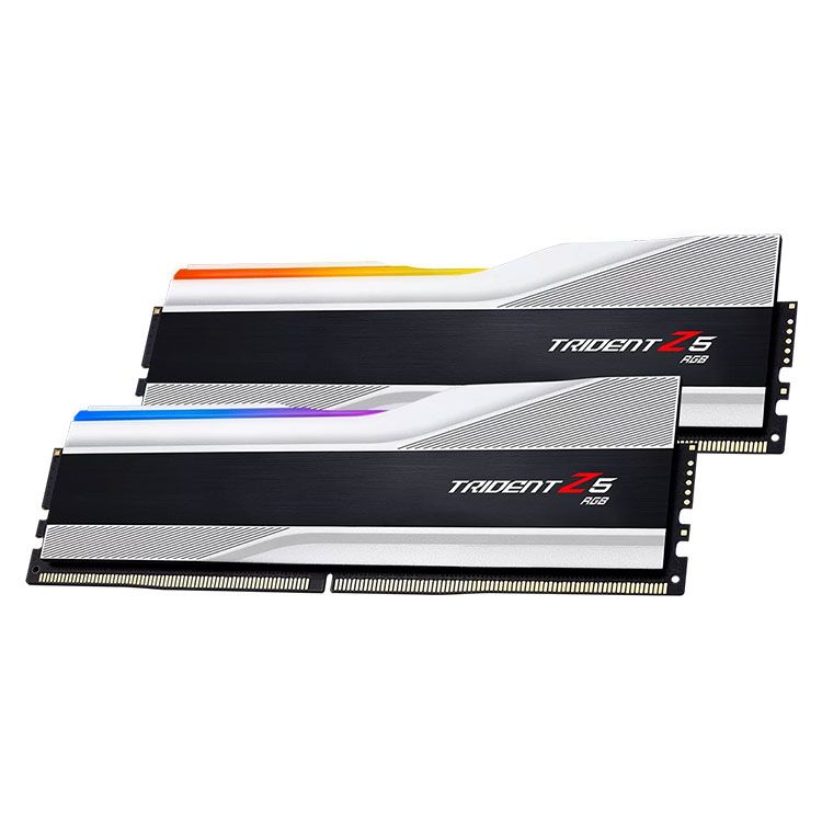 Ram GSkill Trident Z5 RGB Silver 32GB | DDR5, 7200MHz, 2 x16GB (F5-7200J3445G16GX2-TZ5RS)