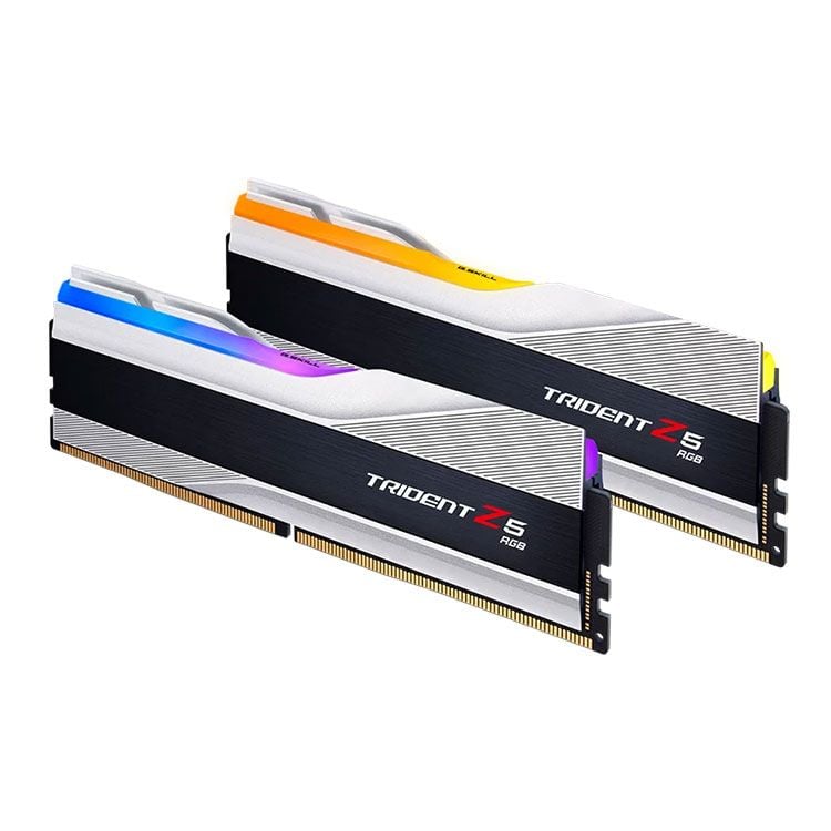 Ram GSkill Trident Z5 RGB Silver 32GB | DDR5, 7200MHz, 2 x16GB (F5-7200J3445G16GX2-TZ5RS)