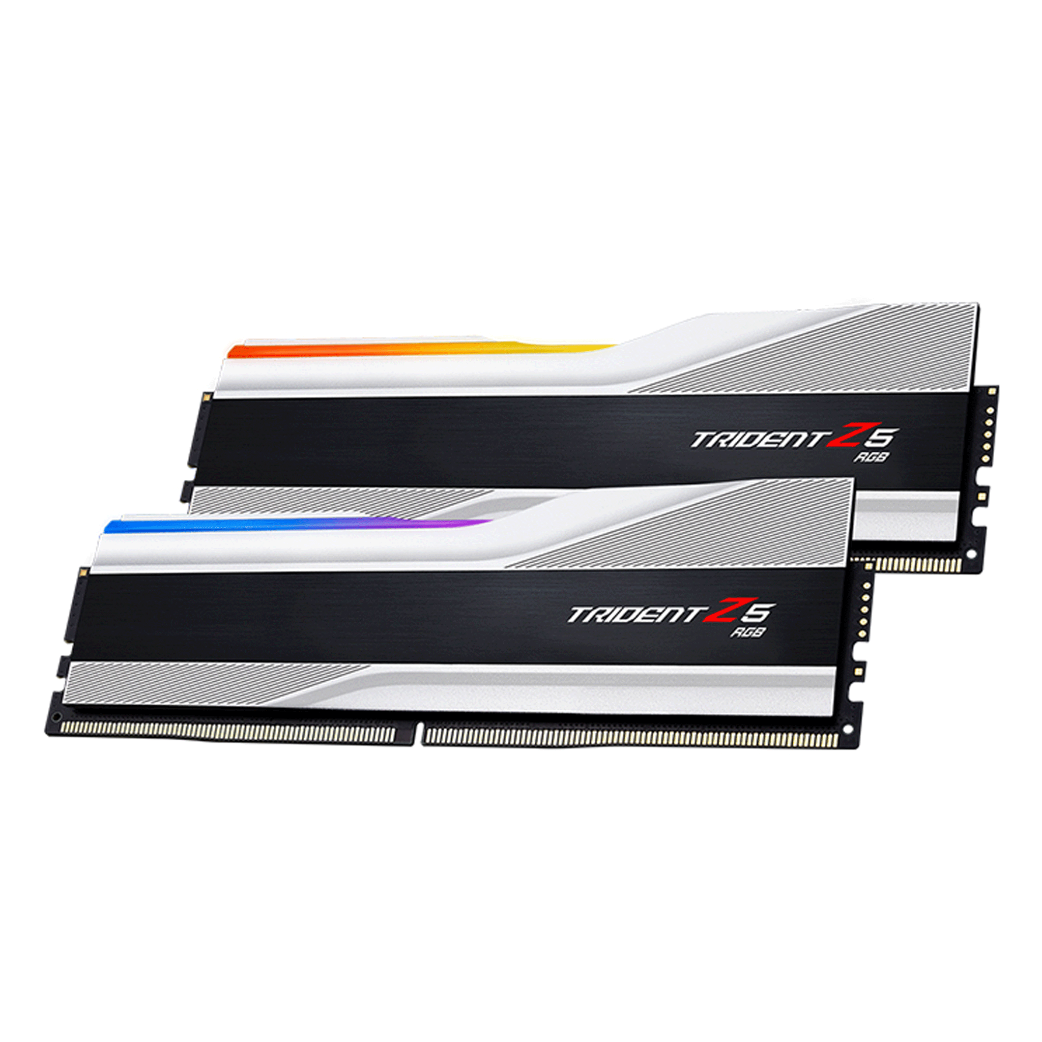 Ram GSkill Trident Z5 RGB Silver 32GB | 2 x 16GB, DDR5, 6000MHz (F5-6000J3238F16GX2-TZ5RS)