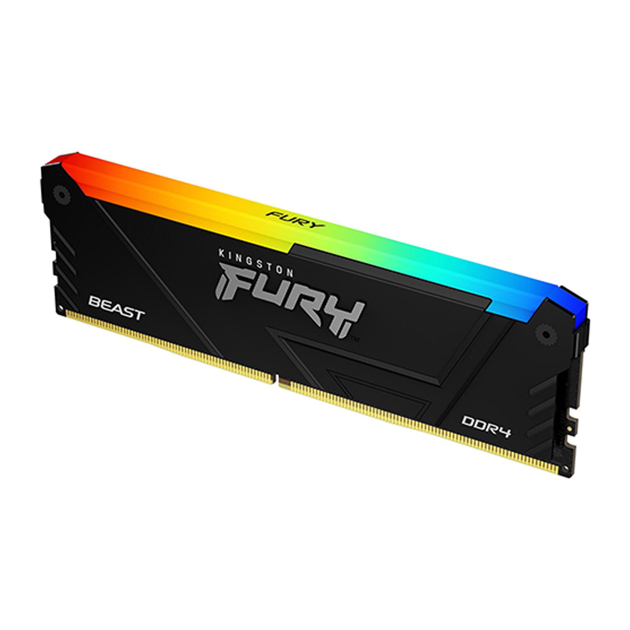 Ram Kingston Fury Beast RGB 32GB | 1x32GB, DDR4, 3200MHz (KF432C16BB2A/32)