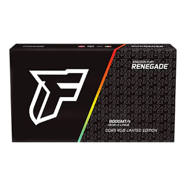  Ram Kingston Renegade DDR5 RGB Limited Edition 48GB | 2 x 24GB, DDR5, 8000MHz 