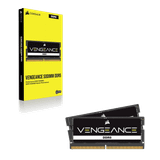  Ram Laptop Corsair 16GB | 1x16GB, DDR5, 5200MHz SODIMM, Black PCB, 1.1V (CMSX16GX5M1A5200C44) 