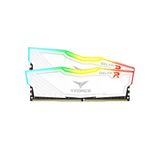 Ram TeamGroup T-Force Delta White RGB 8G DDR4 3600MHZ