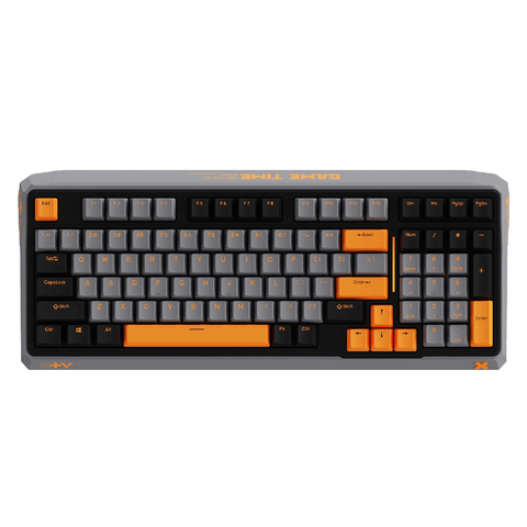 Bàn phím cơ Rapoo V750 Pro | Black Grey Orange, Blue Switch