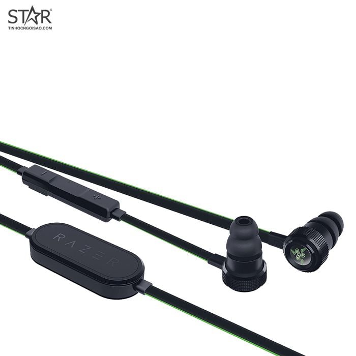 Tai Nghe Không Dây Razer Hammerhead BT – Wireless In-Ear Headset (Đen) – RZ04-01930100-R3A1