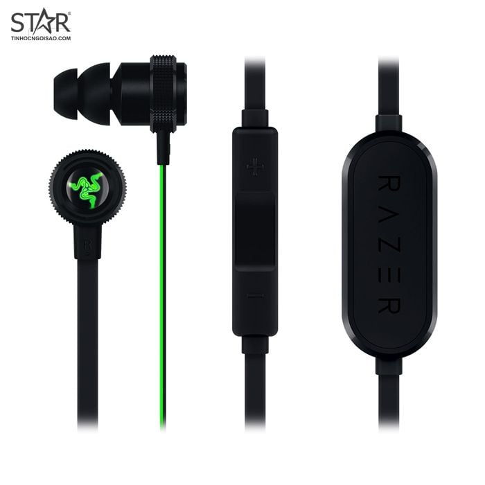 Tai Nghe Không Dây Razer Hammerhead BT – Wireless In-Ear Headset (Đen) – RZ04-01930100-R3A1