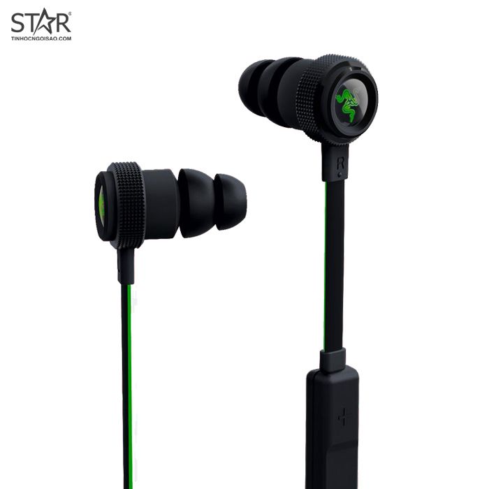 Tai Nghe Không Dây Razer Hammerhead BT – Wireless In-Ear Headset (Đen) – RZ04-01930100-R3A1