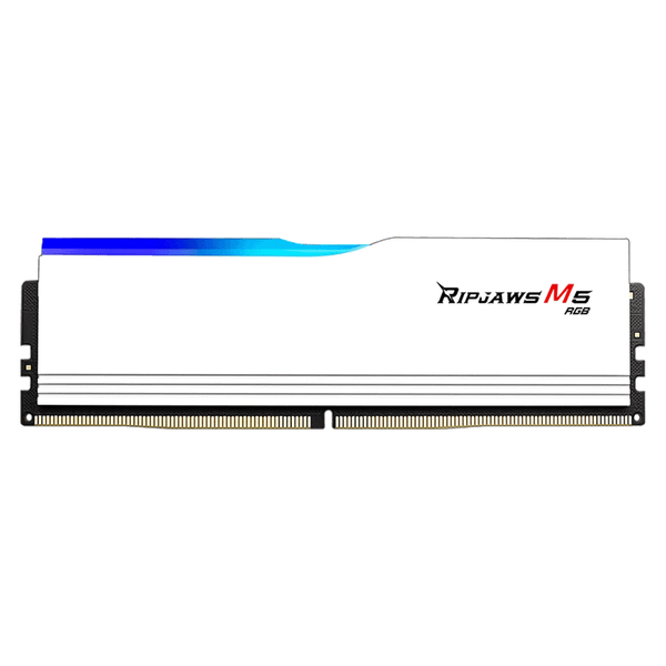  Ram GSkill Ripjaws M5 RGB White 32GB | 32GB x 1, DDR5, 5200MHz 