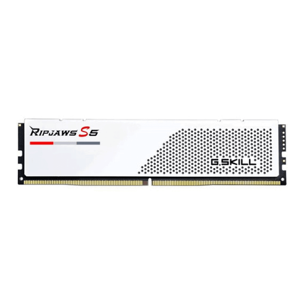  RAM PC G.SKILL Ripjaws S5 24GB DDR5 White | (1x24GB), 5200MHz, Intel/AMD 