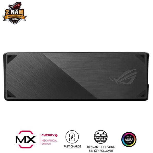  Bàn phím cơ không dây Asus ROG Falchion - Switch Cherry Blue (Đen) 