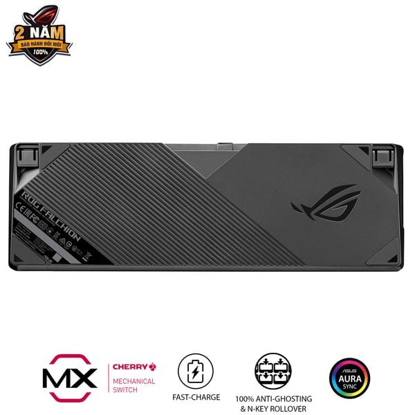 Bàn phím cơ không dây Asus ROG Falchion - Switch Cherry Blue (Đen) 