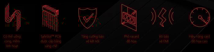 Cáp Riser Asus ROG Strix Cable 240mm PCI-E 3.0