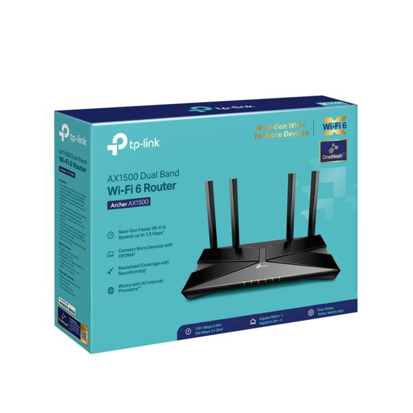  Router TP-Link AX1500 Wi-Fi 6 
