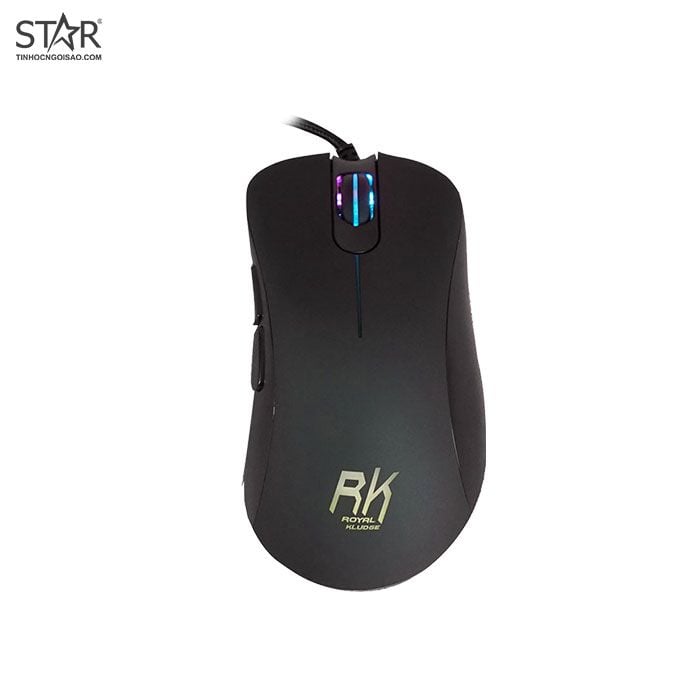 Chuột Royal Kludge RM200 RGB Gaming (Đen)