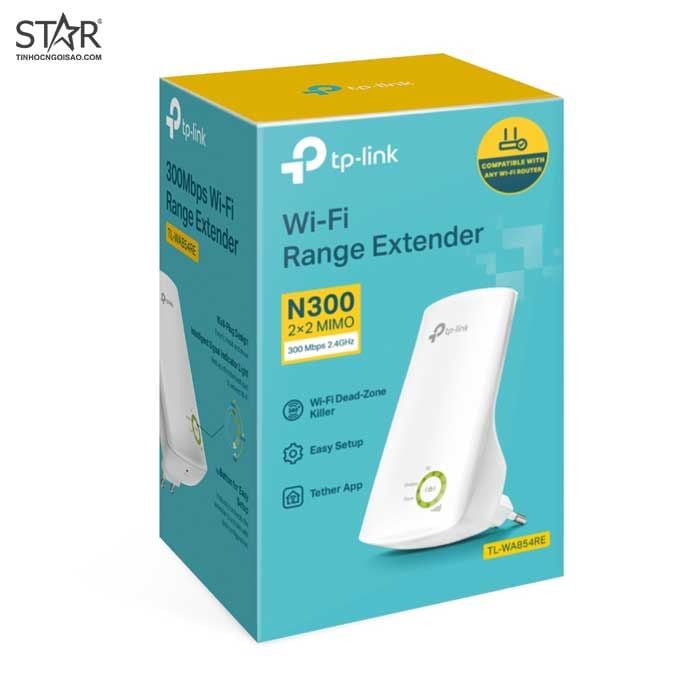 Bộ Kích Sóng Wifi Repeater TP-Link TL-WA854RE 300Mbps Chính Hãng