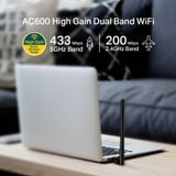  USB Thu wifi TP-Link Archer T2U Plus AC600 băng tần kép (2.4 GHz & 5 GHz) 