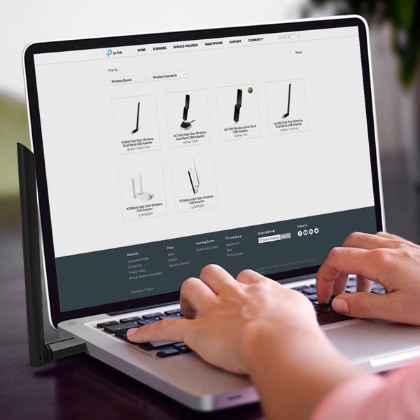  USB Thu wifi TP-Link Archer T3U Plus AC1300 băng tần kép (2.4 GHz & 5 GHz) 