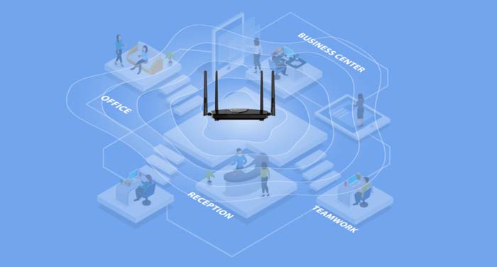 Bộ Router Wifi Totolink Wi-Fi 6 băng tần kép Gigabit AX1800 (X5000R) 4 Anten