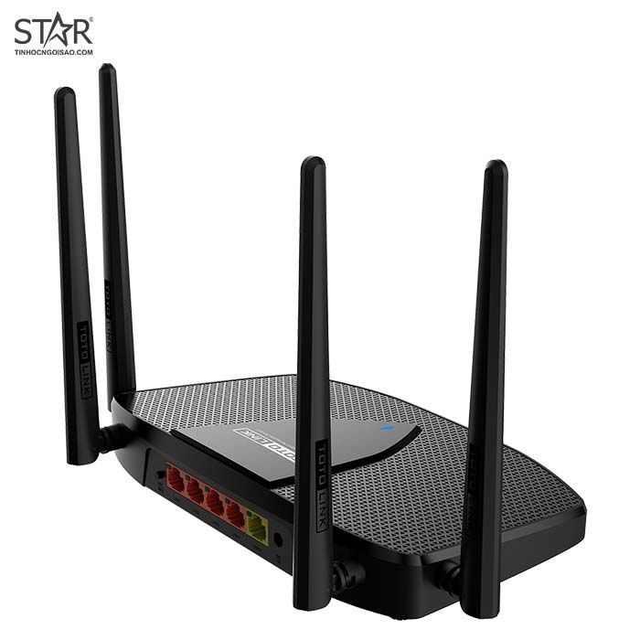 Bộ Router Wifi Totolink Wi-Fi 6 băng tần kép Gigabit AX1800 (X5000R) 4 Anten