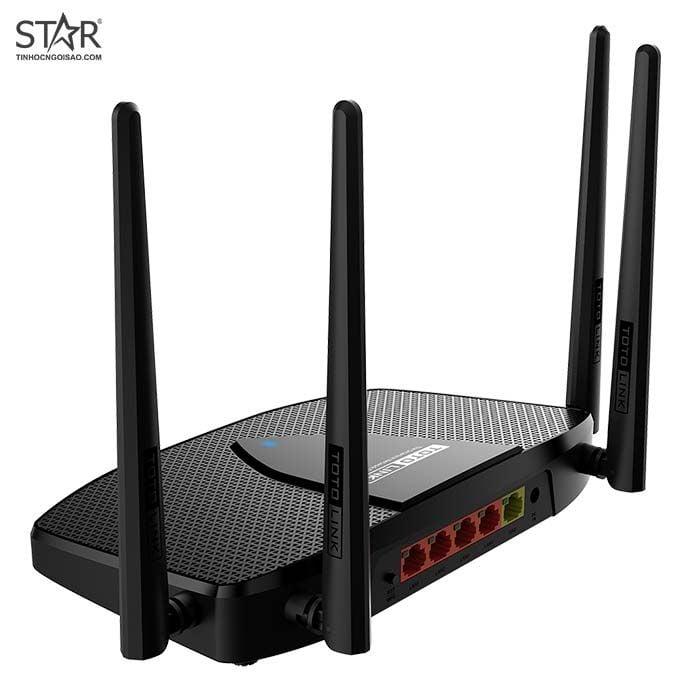 Bộ Router Wifi Totolink Wi-Fi 6 băng tần kép Gigabit AX1800 (X5000R) 4 Anten