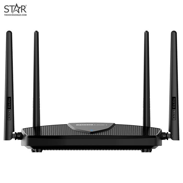 Bộ Router Wifi Totolink Wi-Fi 6 băng tần kép Gigabit AX1800 (X5000R) 4 Anten