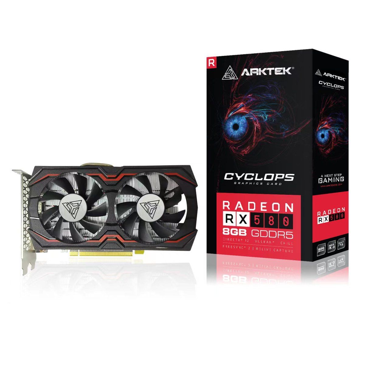 Card màn hình VGA ARK RX 580 8GB