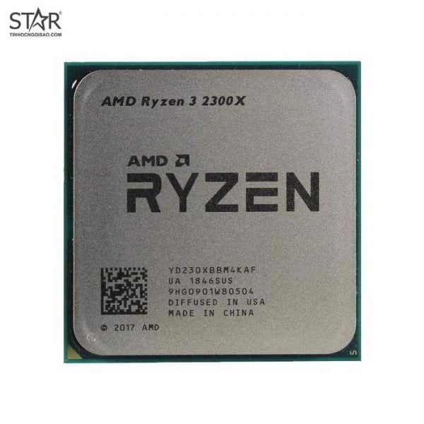 CPU AMD RYZEN 3 2300X | 3.5GHz Up to 4.0GHz, AM4, 4 Cores 4 Threads