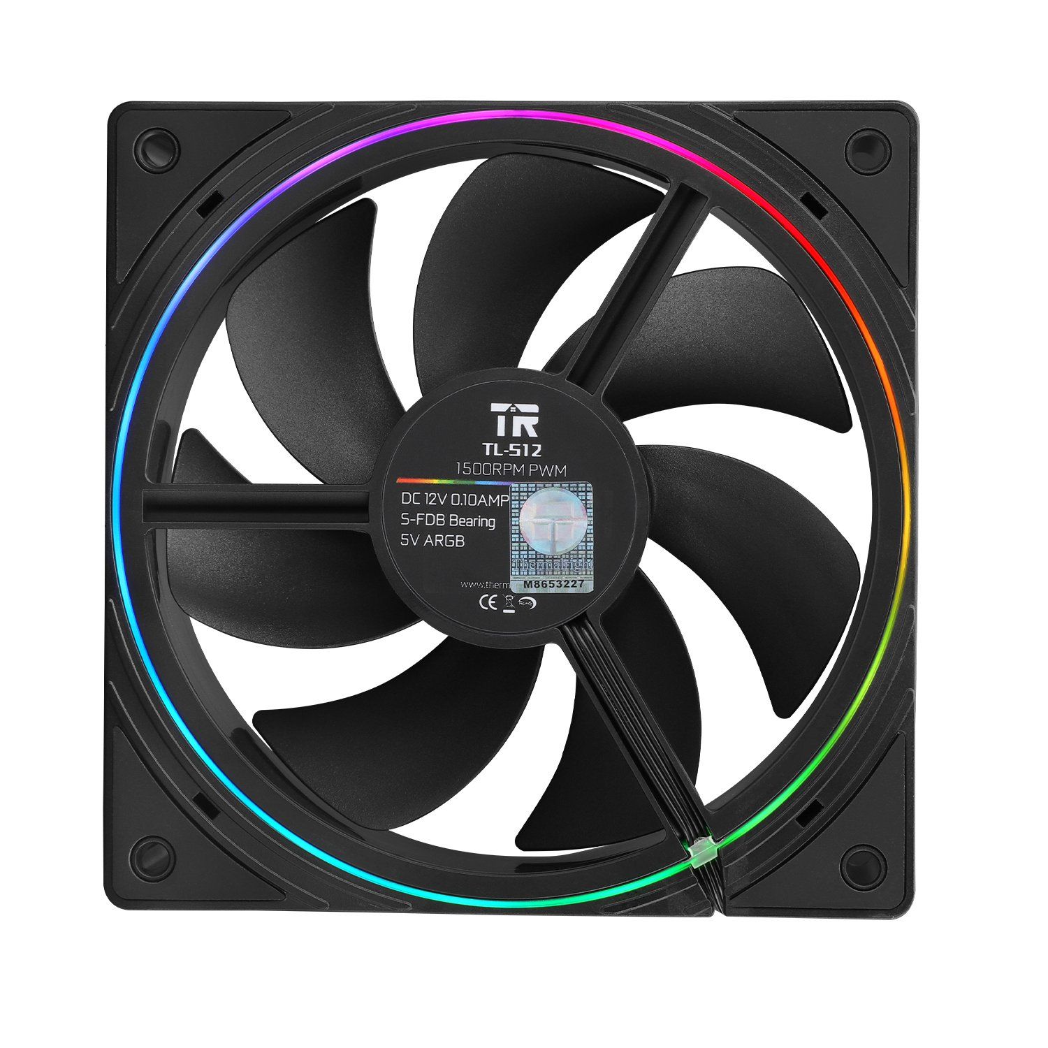 Fan Case Thermalright TL-S12 Đen | ARGB - Ring LED