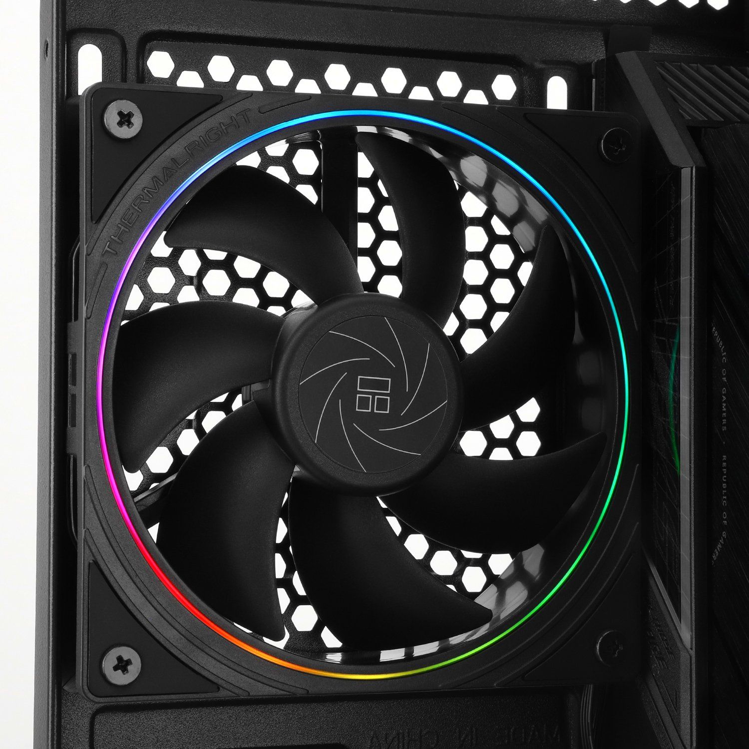 Fan Case Thermalright TL-S12 - Đen | Kit 3 Fan ARGB - Ring LED