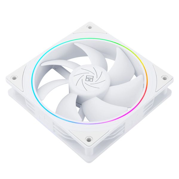  Quạt tản nhiệt PC Thermalright TL‑S12W | Fan lẻ 120mm, ARGB, Trắng 
