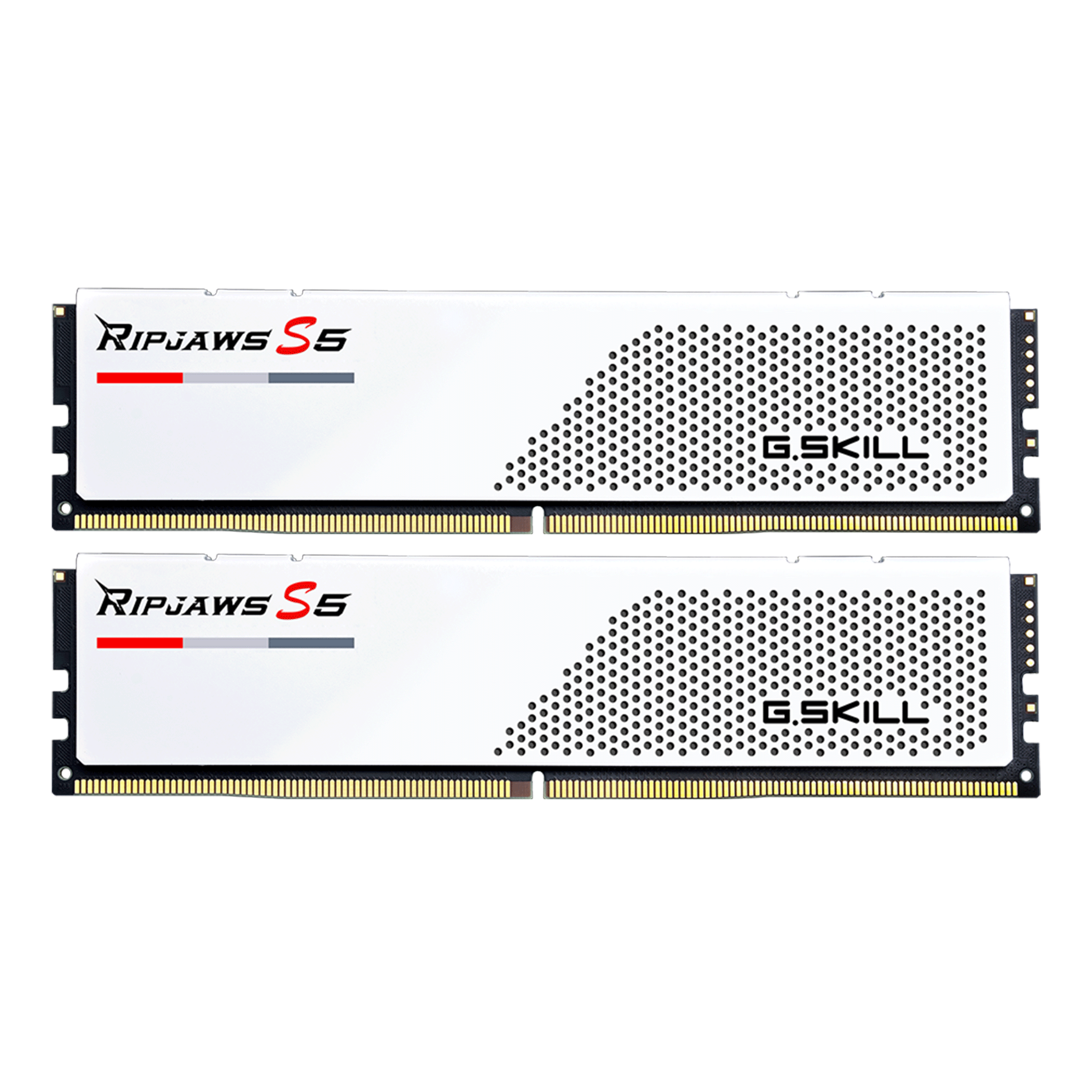 Ram Gskill Ripjaws S5 White 32GB | 16x2, DDR5, 5200MHz F5-5200J4040A16GX2-RS5W