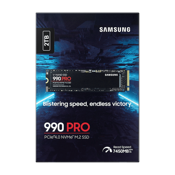  Ổ cứng SSD Samsung 990 PRO 2TB | PCIe Gen4 x4 NVMe, M.2 2280 (MZ-V9P2T0BW) 