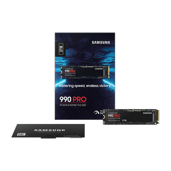  Ổ cứng SSD Samsung 990 PRO 2TB | PCIe Gen4 x4 NVMe, M.2 2280 (MZ-V9P2T0BW) 