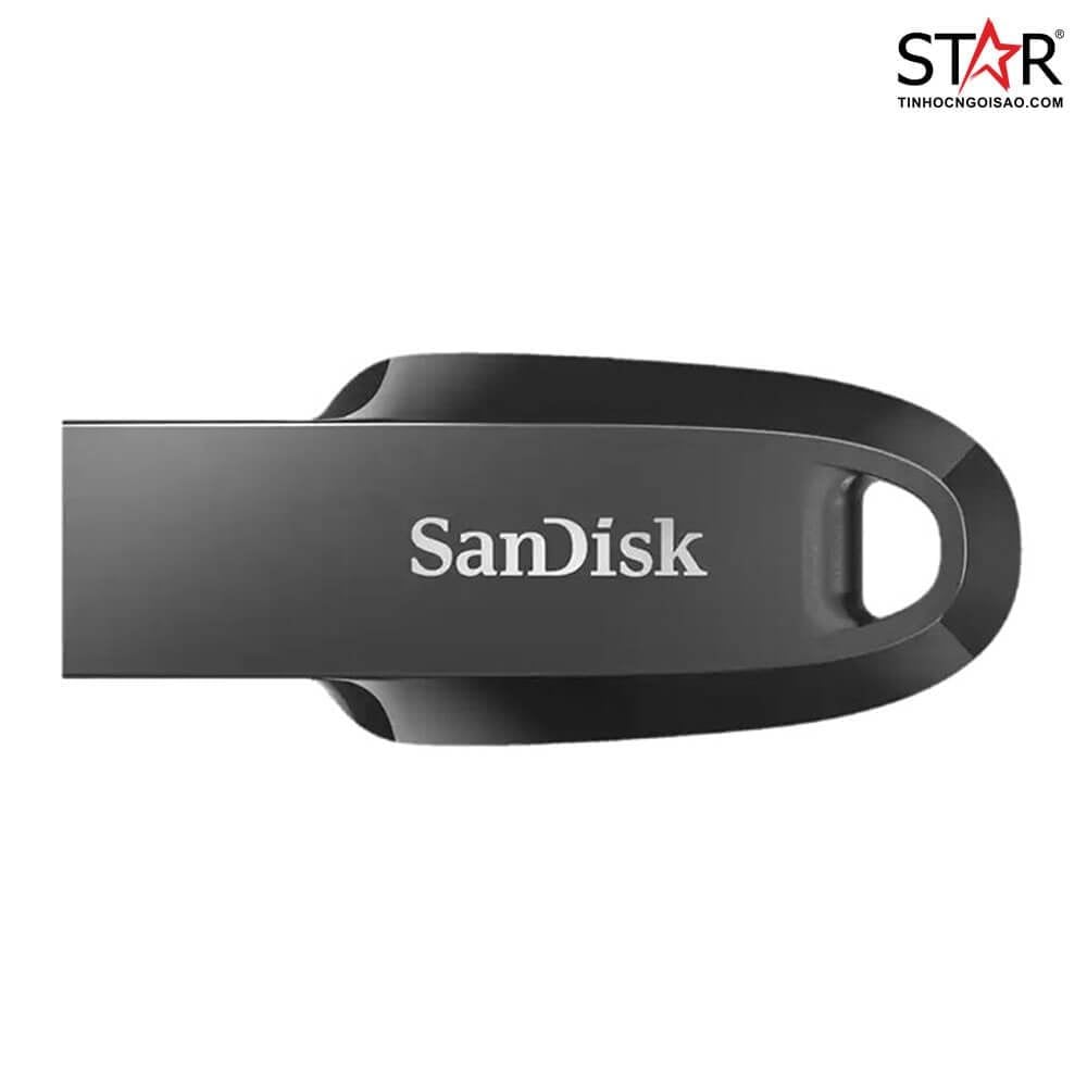 USB SanDisk Ultra Curve Gen1 Flash Drive CZ550 64GB USB 3.2 Black