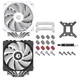  Tản nhiệt khí CPU ID-Cooling SE-55 ARGB - Trắng (Nhập khẩu) 