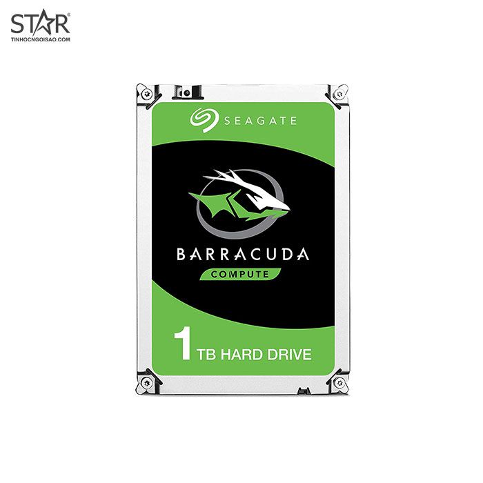 Ổ cứng HDD 1TB Seagate BarraCuda Chính Hãng (ST1000DM010)