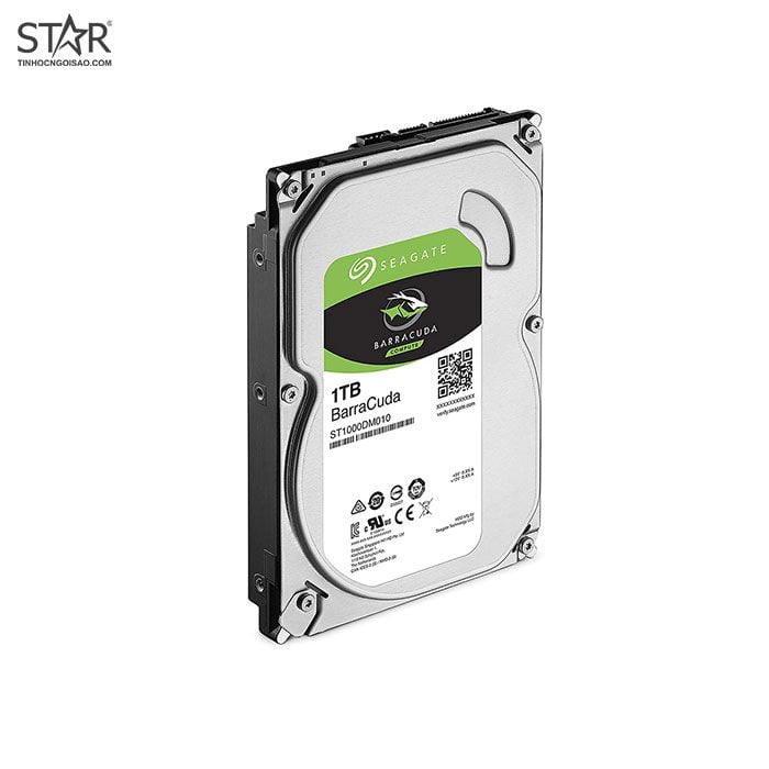 Ổ cứng HDD 1TB Seagate BarraCuda Chính Hãng (ST1000DM010)