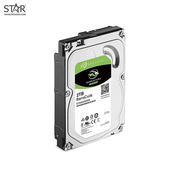  Ổ cứng HDD Seagate BarraCuda 2 TB | SATA III, 3.5" (ST2000DM008) 