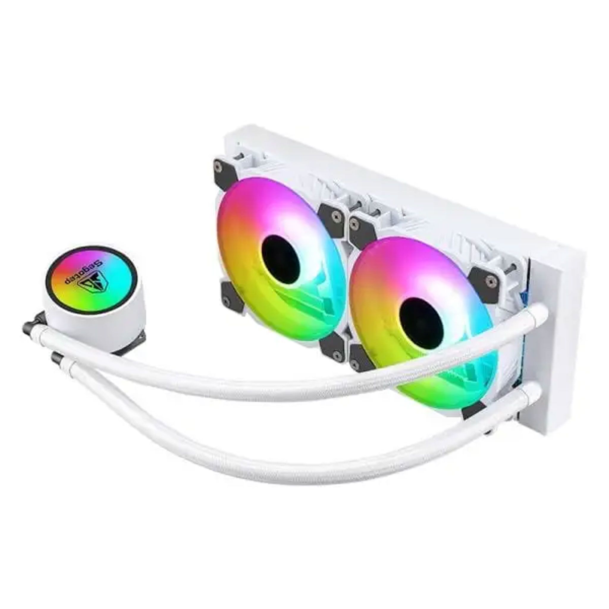 Tản nhiệt nước Segotep Be Iced 240A RGB White (With Controller)