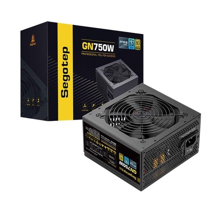 Nguồn Segotep GN750W | 750W, ATX 3.0, 80 Plus Gold, PCIE 5