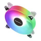  Fan case Segotep Romantic 12cm - Black | Kit 3 fan RGB 