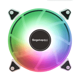  Fan case Segotep Romantic 12cm - Black | Kit 3 fan RGB 