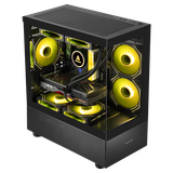  Thùng máy Segotep Endura 240S - Đen | Micro ATX, không fan 