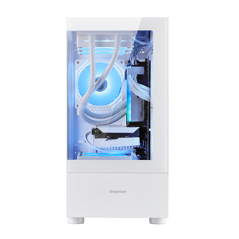 Thùng máy Case Segotep Endura 240S - Trắng | M-ATX, không fan